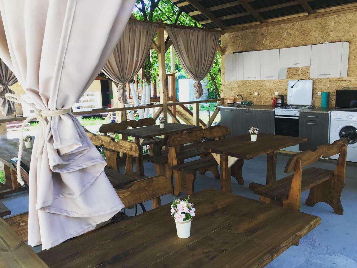 Гостевой Комплекс Парус Hotel New Athos Ngoại thất bức ảnh